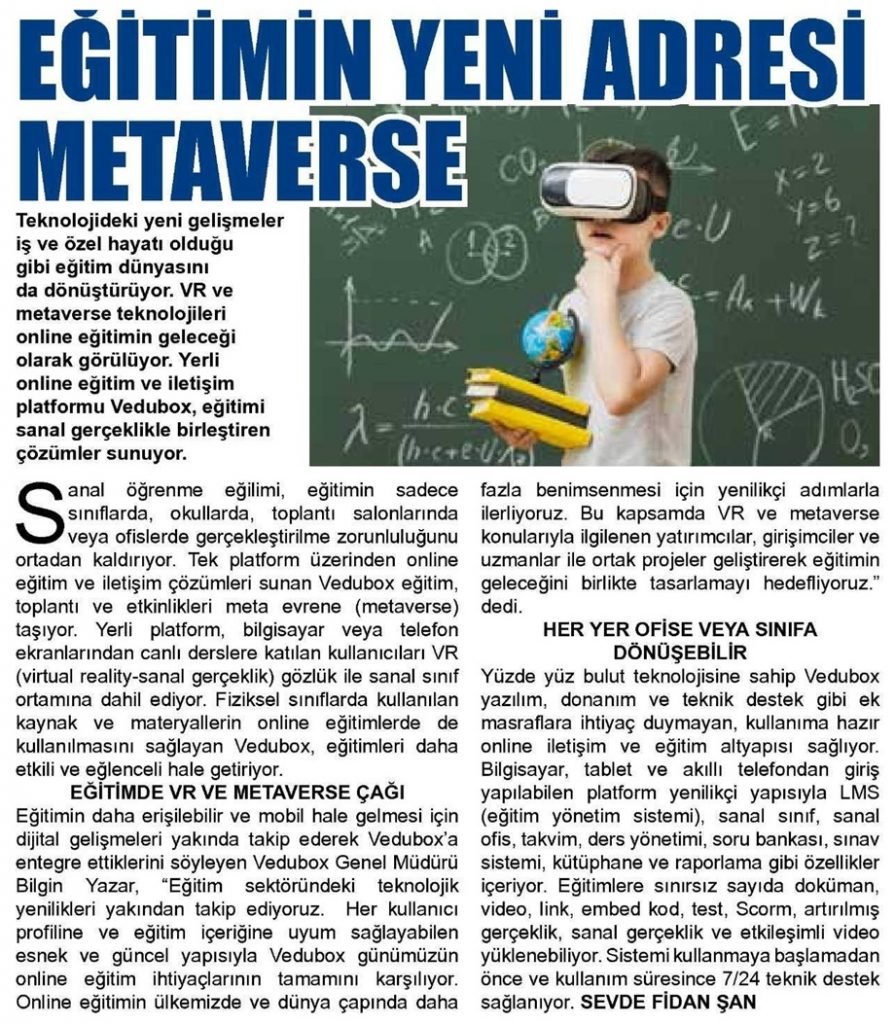 Kutahya Ekspres Egitimin Yeni Adresi Metaverse Sanal 108362212 1